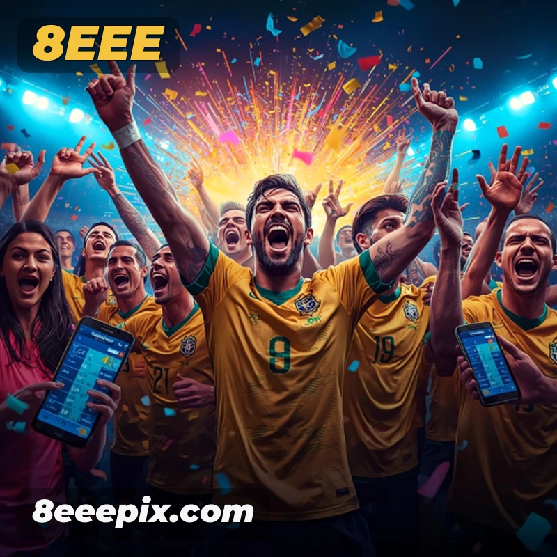 Chuva de bônus nos slots da 8eee